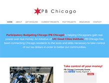 Tablet Screenshot of pbchicago.org